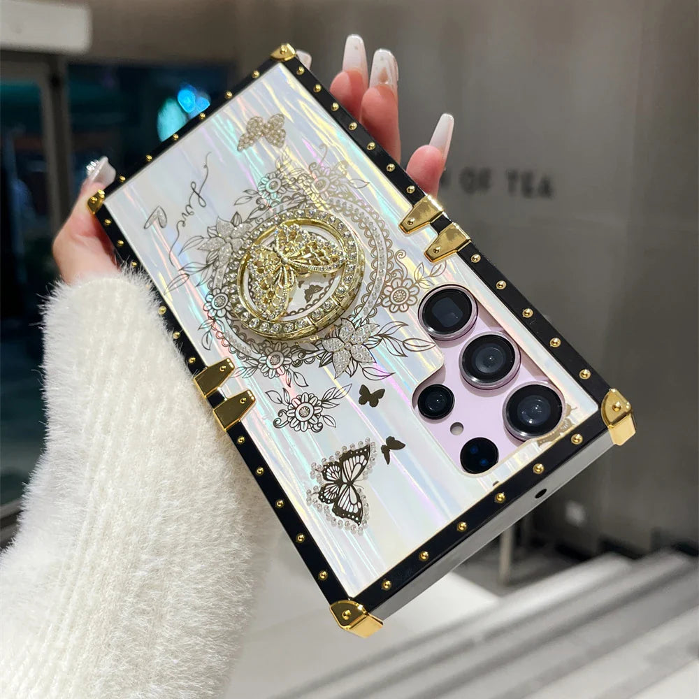 Adoptez l'élégance et la robustesse avec une coque qui illumine votre Samsung