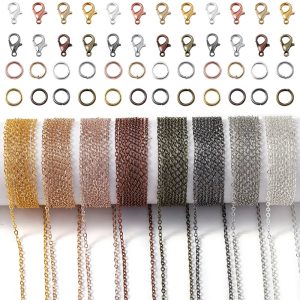 Révélez Votre Créativité avec une Chaîne en Alliage Unique pour Bijoux DIY