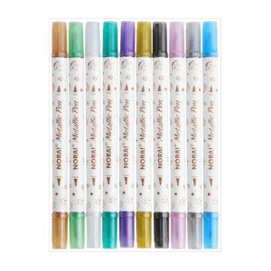 Libérez Votre Art avec ces Stylos Tatouage Ongles Double Embout Métal Coloré : Une Révolution Créative