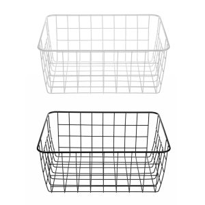 Organisez Votre Espace avec Élégance et Praticité grâce à un Panier en Fil Métallique Innovant