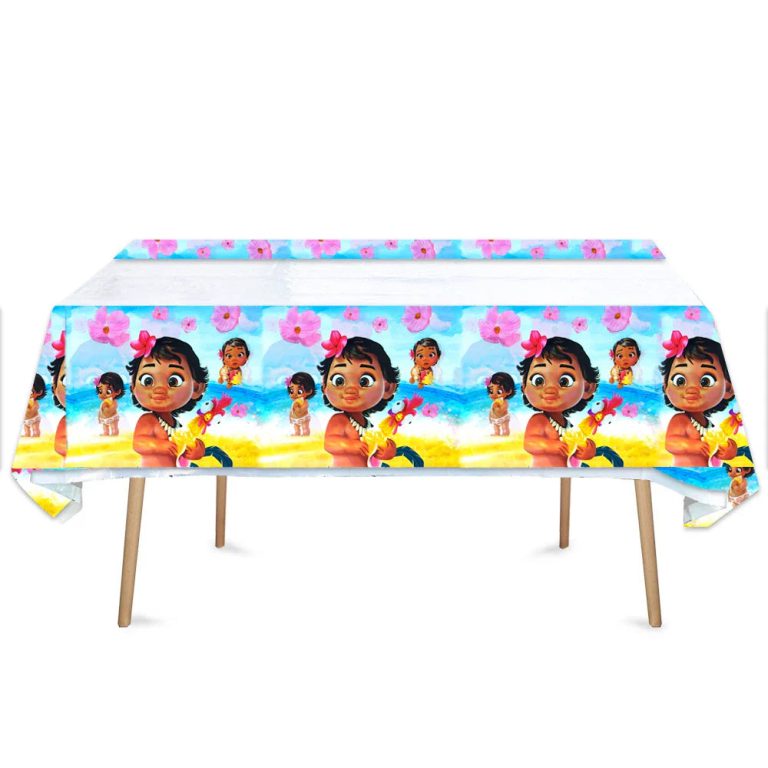 Offrez une Fête Magique et Inoubliable avec la Housse de Table Thème Moana