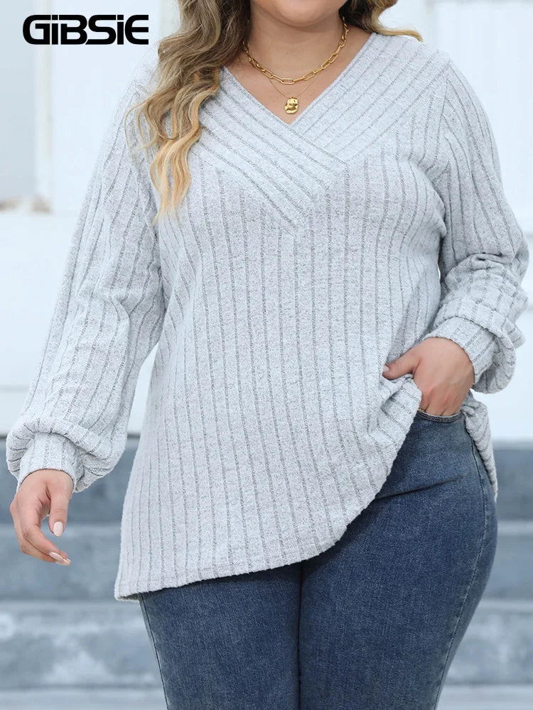 L’élégance décontractée pour toutes les silhouettes : le T-shirt Grande Taille GIBSIE Femme