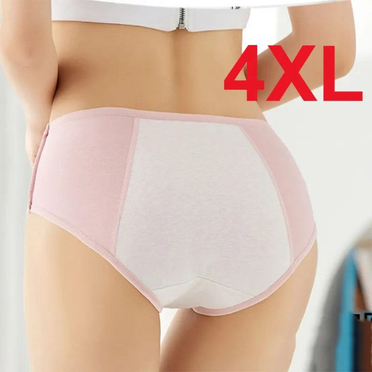 Confort et Sécurité au Quotidien : La Révolution des Culottes Menstruelles Anti-Fuites en Coton Taille Plus