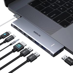 Révolutionnez Votre Espace de Travail avec la Station d'Accueil USB-C MOKiN – Productivité et Connectivité Redéfinies