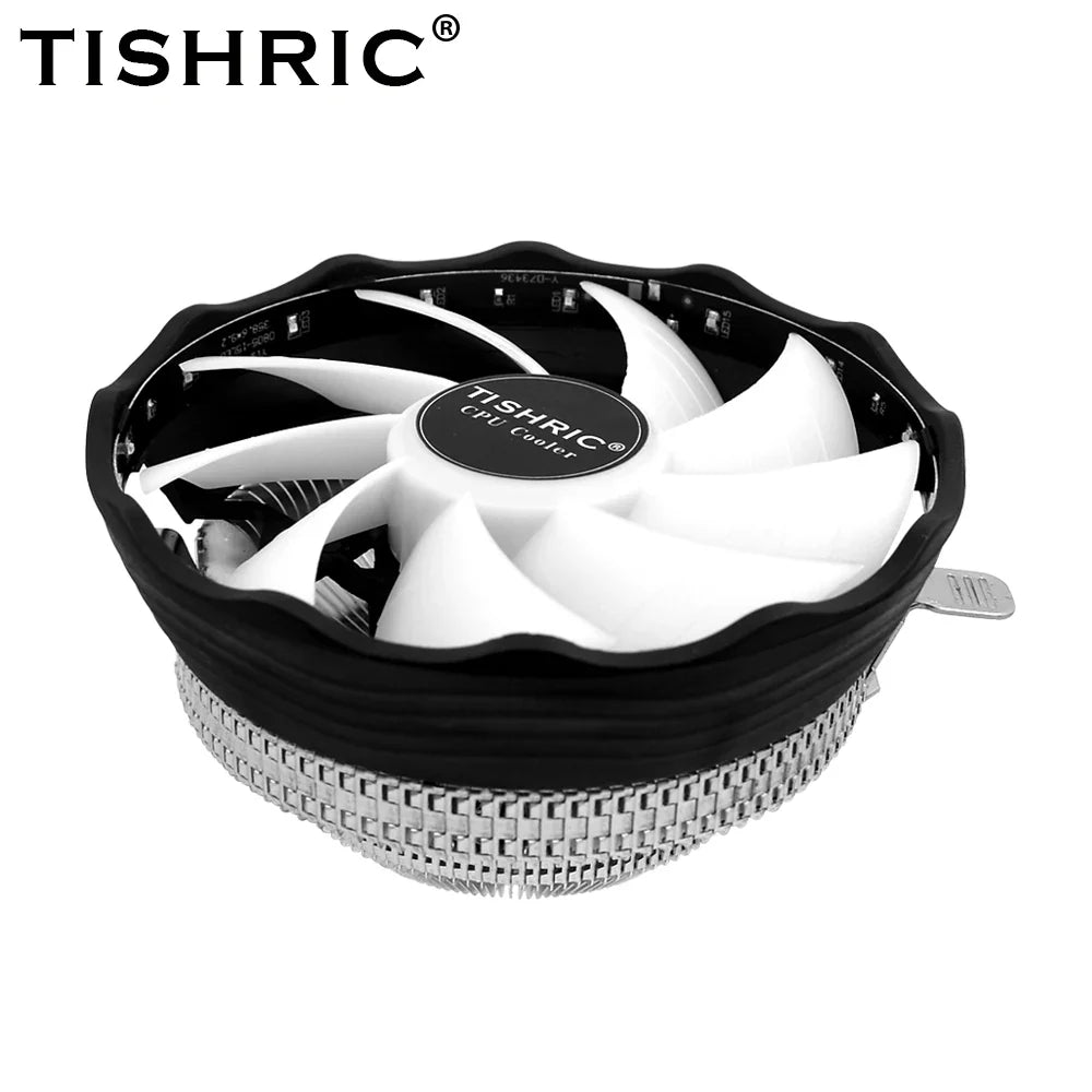 Refroidissement Haute Performance et Ambiance Lumineuse : Votre Système Boosté par le Ventilateur TISHRIC RGB 120mm