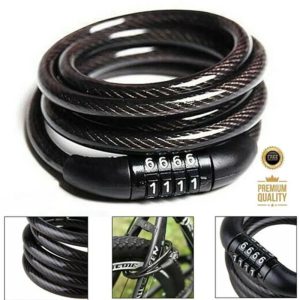 La Sécurité Optimale pour Votre Vélo et Moto : Découvrez le Cadenas à Chaîne Robuste qui Fait la Différence