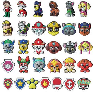 Des chaussures qui prennent vie : Personnalisez vos Crocs avec l'ensemble Breloques PVC Paw Patrol