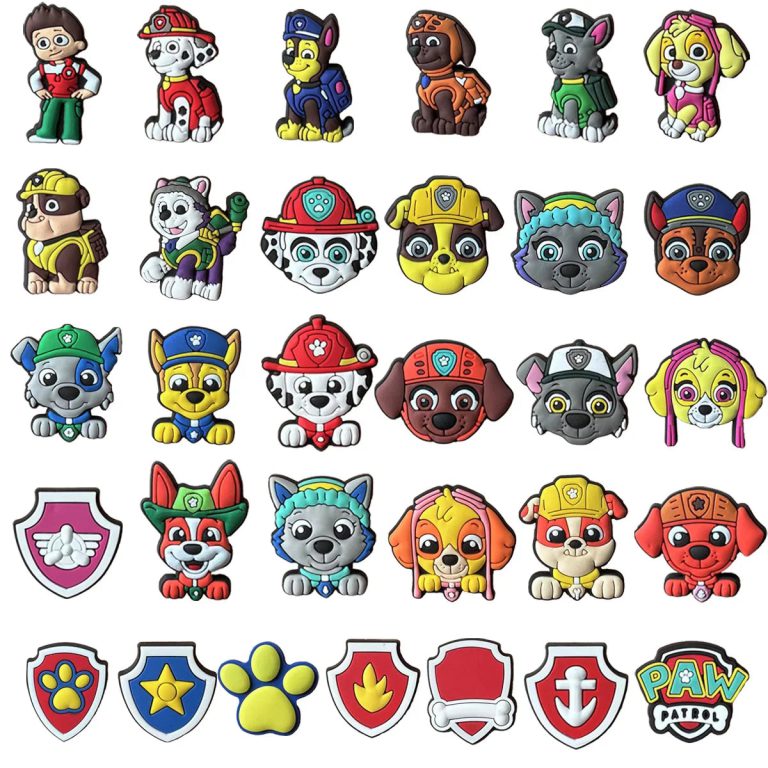 Des chaussures qui prennent vie : Personnalisez vos Crocs avec l'ensemble Breloques PVC Paw Patrol