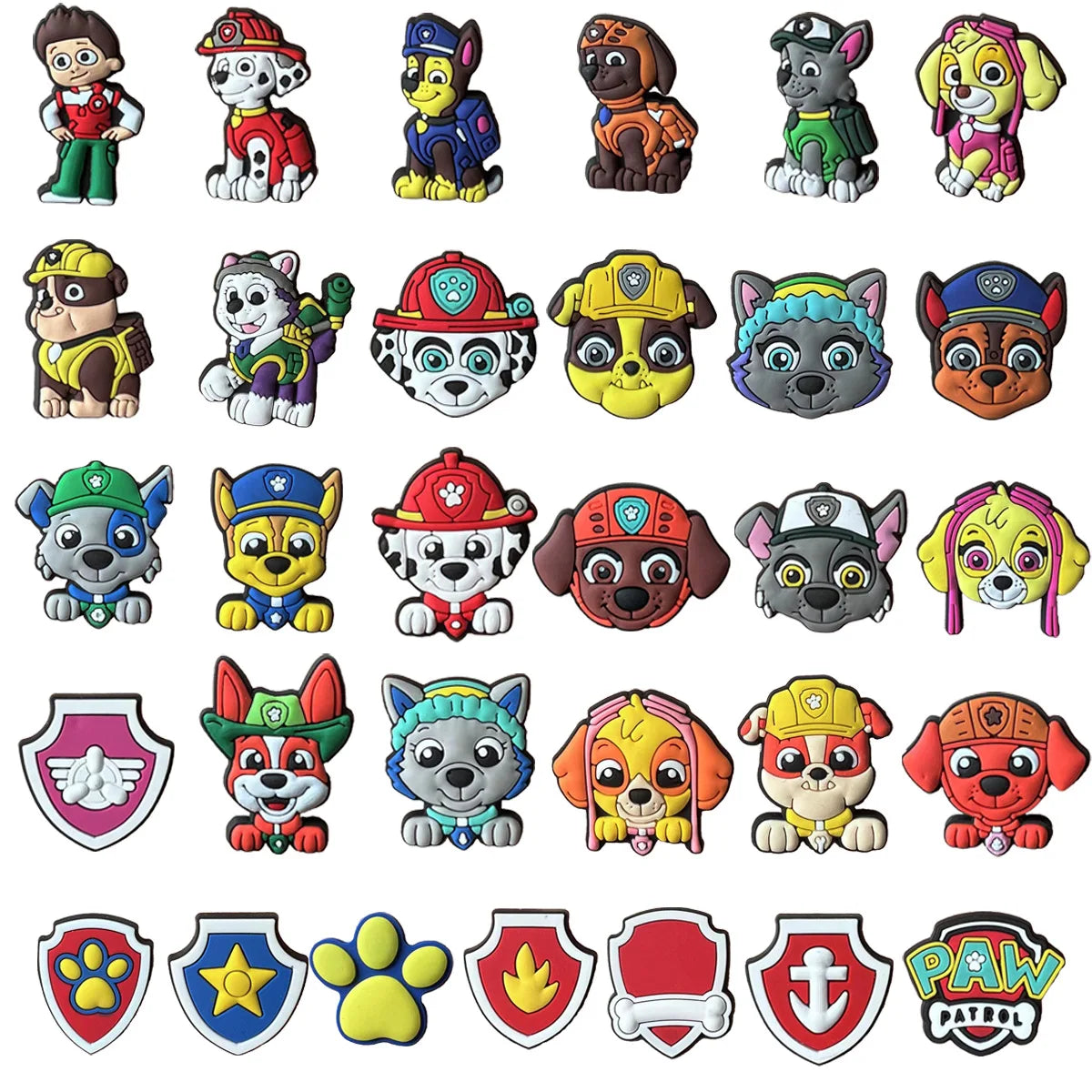 Des chaussures qui prennent vie : Personnalisez vos Crocs avec l'ensemble Breloques PVC Paw Patrol