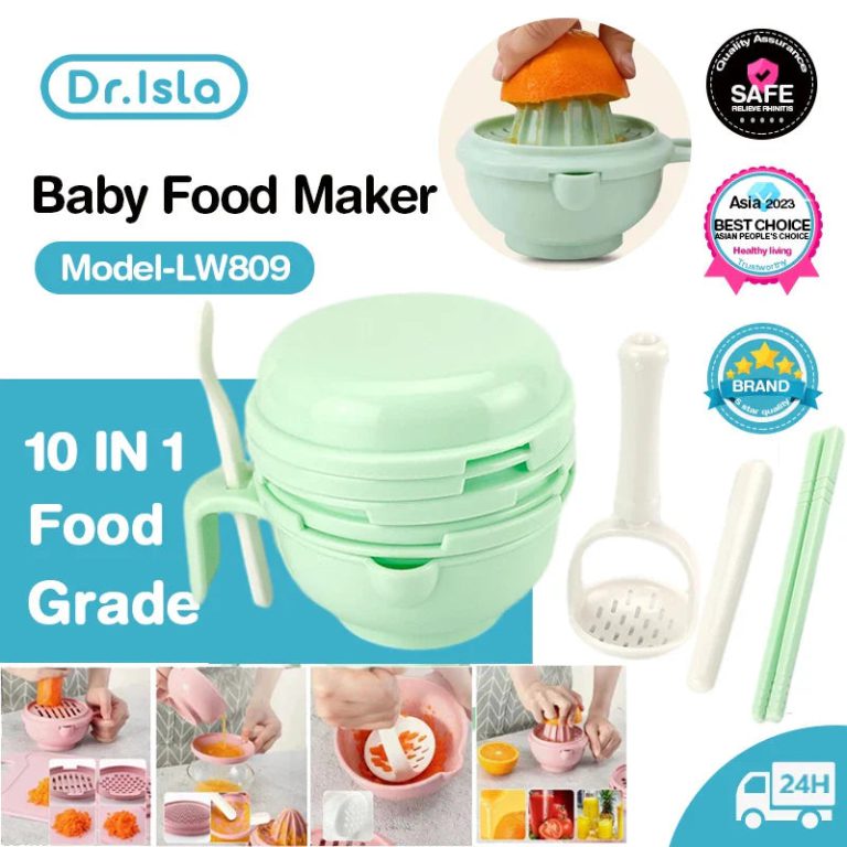 Découvrez la Révolution de l'Alimentation pour Bébé grâce à l'Ensemble Multifonctionnel Dr. Isla