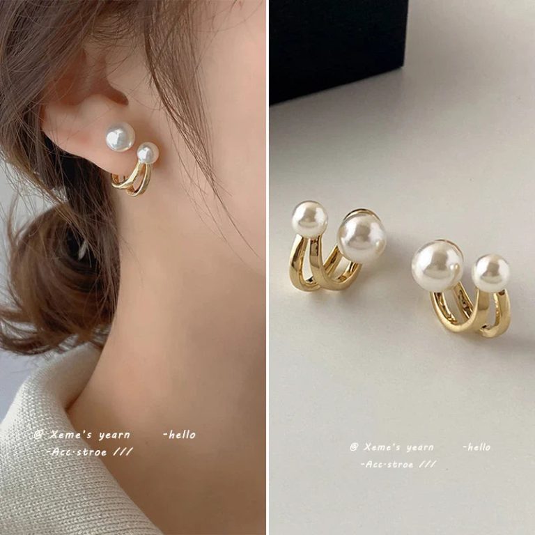 Boucles d'Oreilles Perles Rétro : L'élégance Coréenne pour Sublimer Votre Look