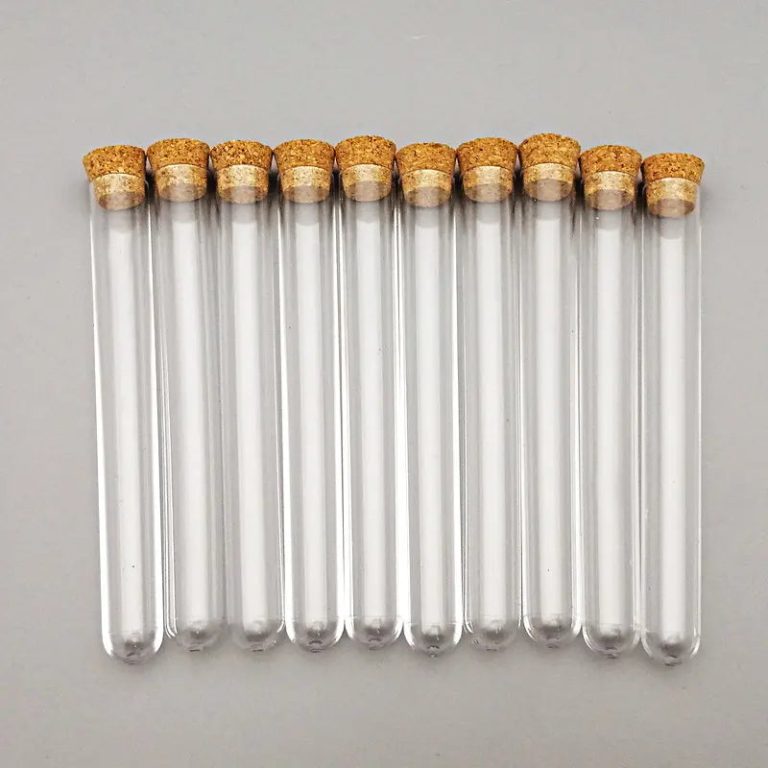 Innovations Scientifiques à Petit Prix : Redécouvrez vos Projets avec ce Lot de 100 Tubes à Essai Ronds en Plastique