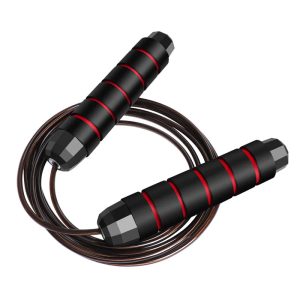 Redynamisez votre entraînement avec la corde à sauter en fil d'acier ajustable