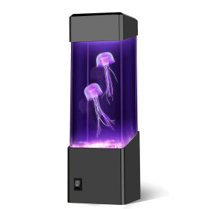 Illuminez vos soirées avec une touche de magie : L'Étonnante Lampe de Nuit LED Méduse Aquarium