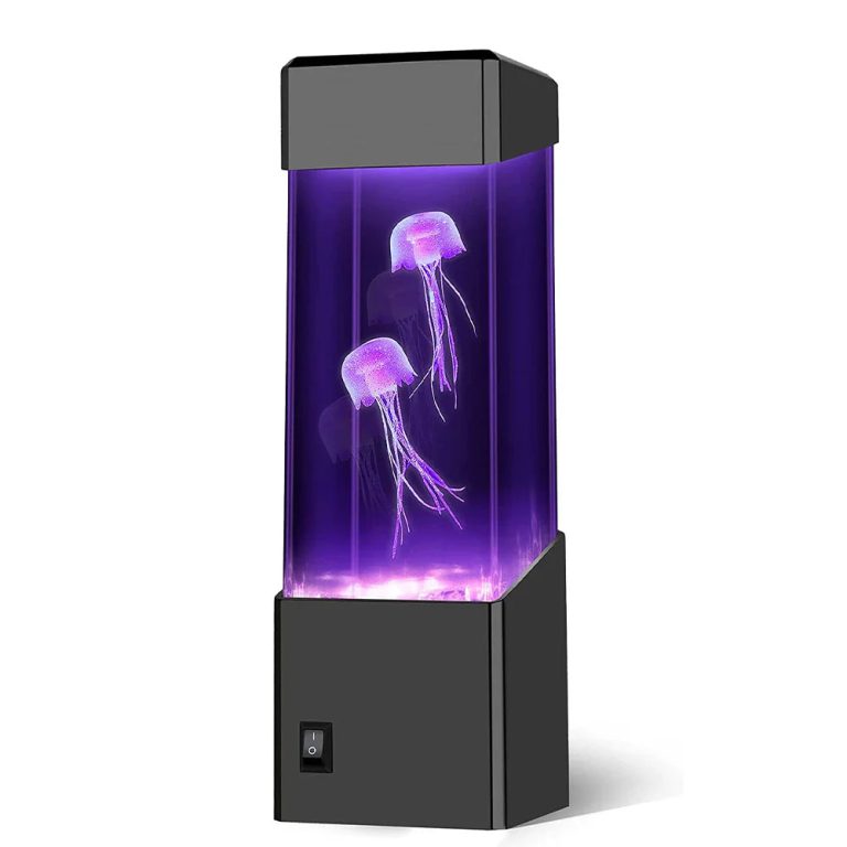 Illuminez vos soirées avec une touche de magie : L'Étonnante Lampe de Nuit LED Méduse Aquarium