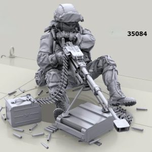 Plongez dans l'univers du modélisme militaire avec une figurine d'exception