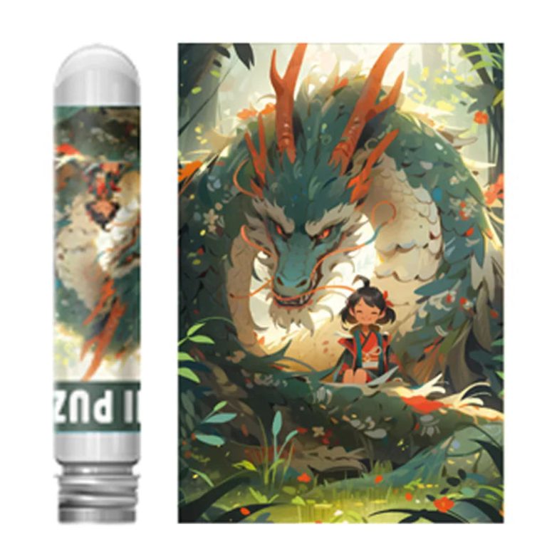 L'Art de la Réflexion: Découverte du Puzzle Tube à Essai 150 Pièces