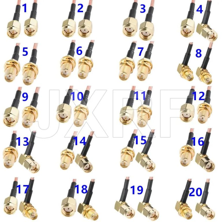 Transformez votre connectivité : Polyvalence et fiabilité avec des câbles SMA vers RP SMA de haute qualité