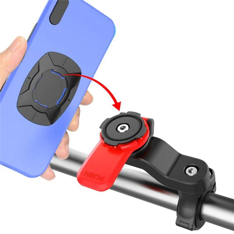 Roulez en toute sécurité : découvrez le support téléphone vélo moto réglable