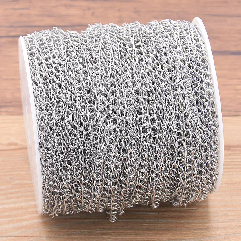 Maîtrisez l'art du bijou DIY avec des chaînes en acier inoxydable d'exception