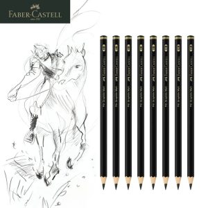 Redécouvrez l’Art du Dessin avec le Set de Crayons Graphite Faber-Castell Pitt Matt