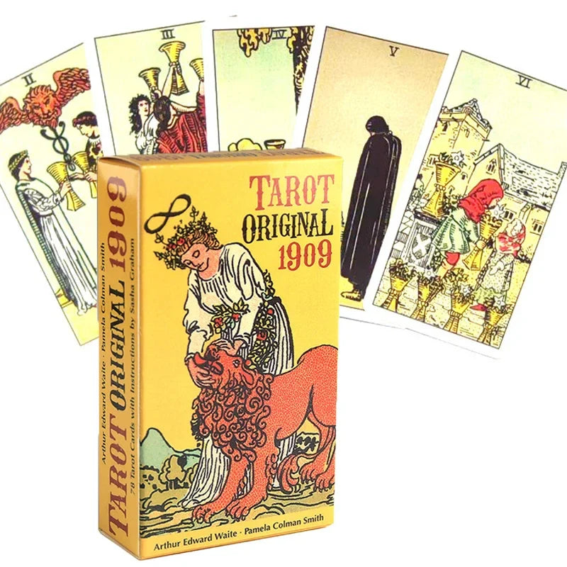 Voyagez dans le Temps avec le Jeu de Cartes Tarot Original 1909 – Une Expérience Mystique Unique