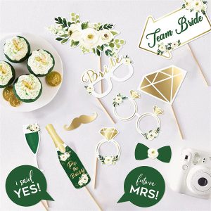 Créez des souvenirs inoubliables avec le kit "Just Married" pour photobooth de mariage