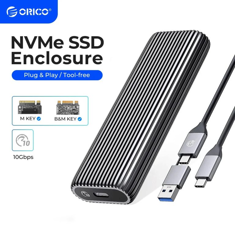Découvrez l'Élégance et la Performance du Boîtier SSD NVMe M.2 Aluminium Sans Outils ORICO