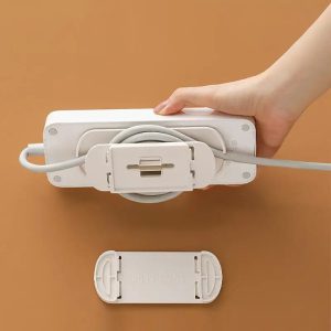 Optimisez Votre Espace: Découvrez le Support de Fixation Prise Murale Sans Perçage pour un Intérieur Moderne