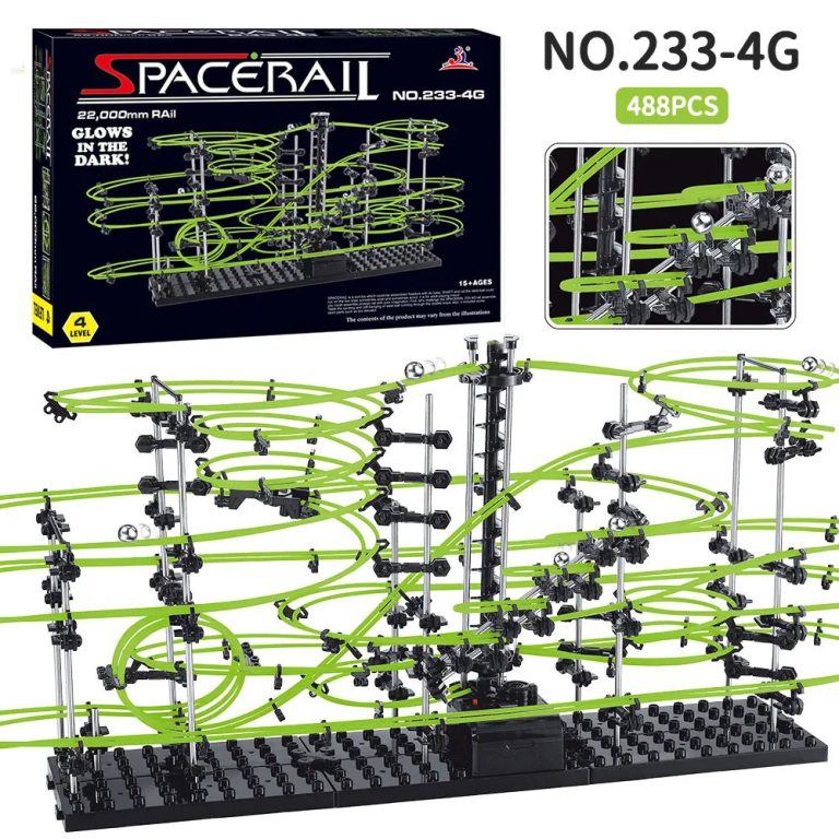 Laissez vos Sens s'Éveiller avec un Circuit à Billes Lumineux Électrique Innovant