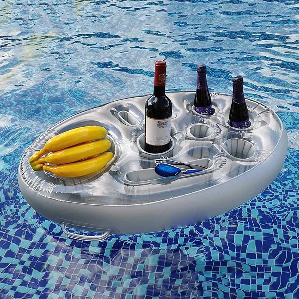 Transformez Vos Fêtes d’Été avec une Table Gonflable Flottante pour Boissons