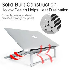 Optimisez Votre Confort et Performance avec ce Support Pliable en Aluminium