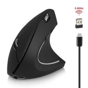 Alliez Confort et Performance avec une Souris Ergonomique Verticale Sans Fil Rechargeable