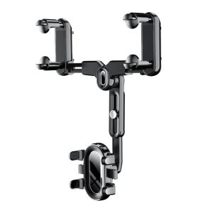 Roulez en toute sécurité : Le support de téléphone pour rétroviseur qui révolutionne votre conduite