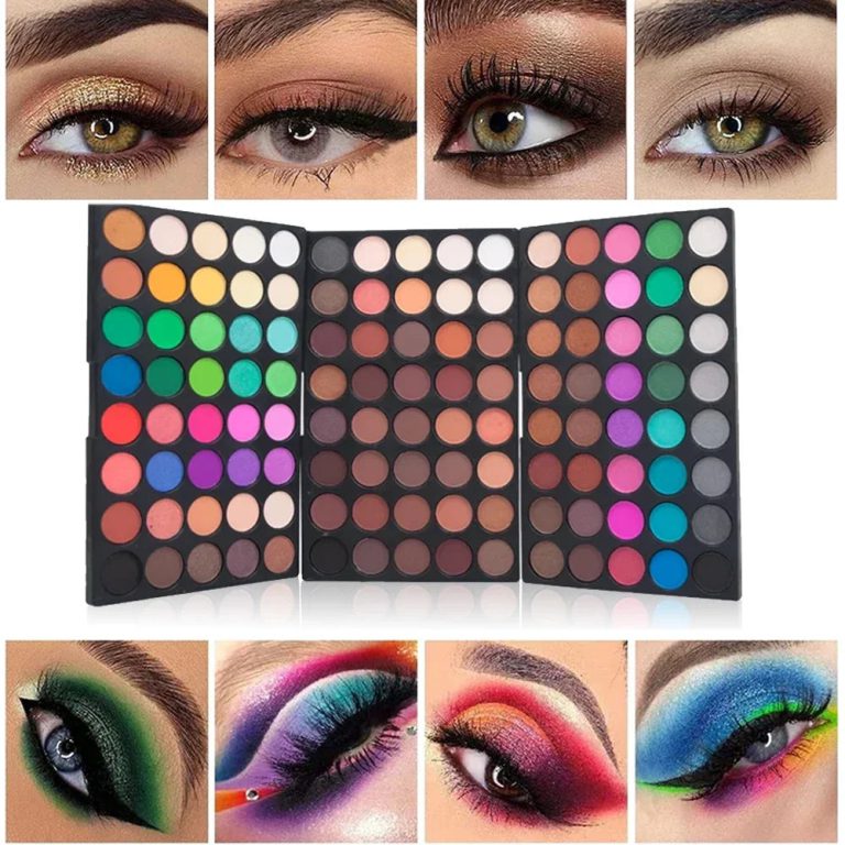 Révélez la magie de votre regard avec une palette aux 120 ombres waterproof