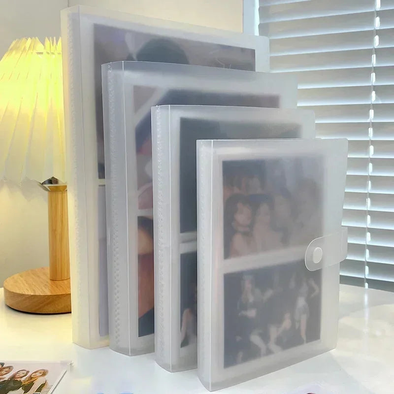 Révélez toute l'élégance de votre collection Kpop grâce à un album photo transparent novateur