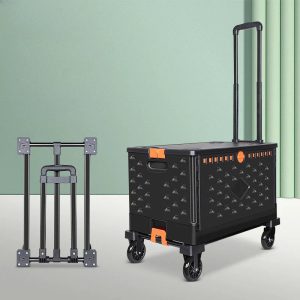 Réinventez Vos Déplacements Quotidiens avec ce Chariot Utilitaire Pliable Robuste