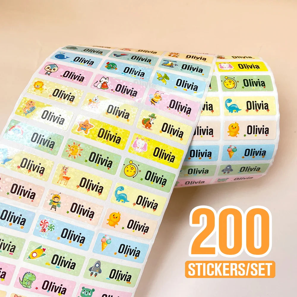 Transformez le Quotidien de Votre Enfant avec des Autocollants Personnalisés Imperméables