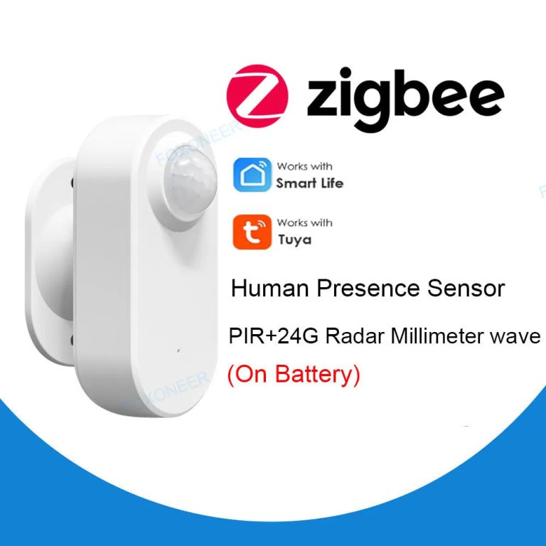 Révolutionnez votre habitat connecté avec le Détecteur de Présence Humaine Zigbee Intelligent