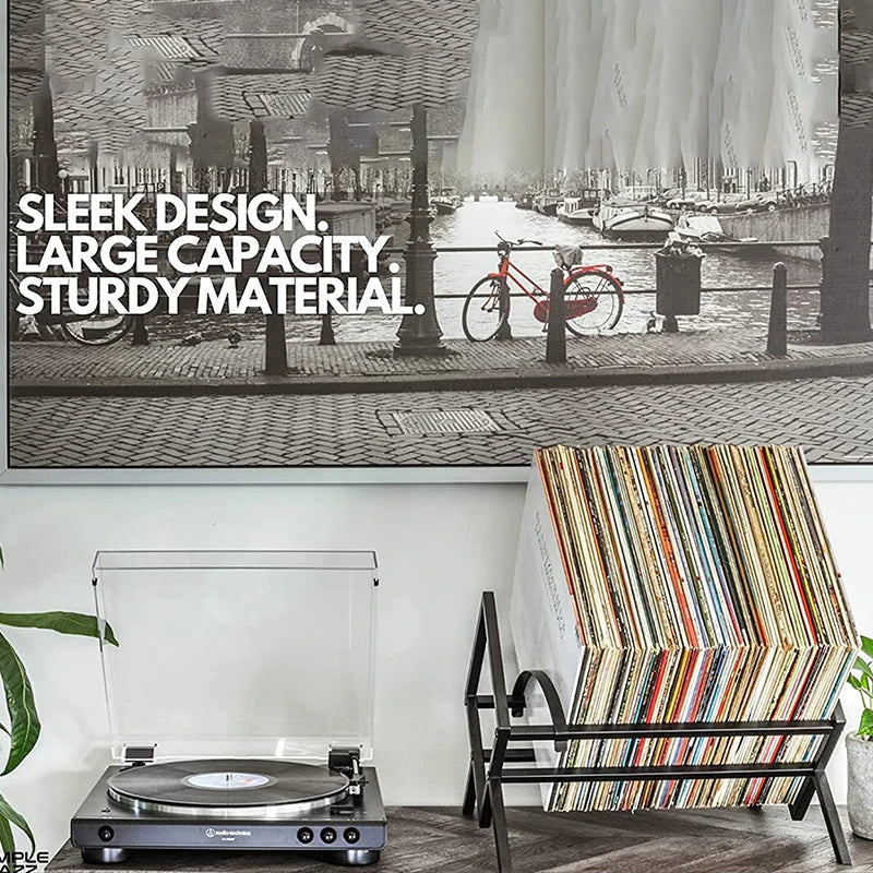 Entre élégance contemporaine et praticité : l’art de ranger vos vinyles avec style