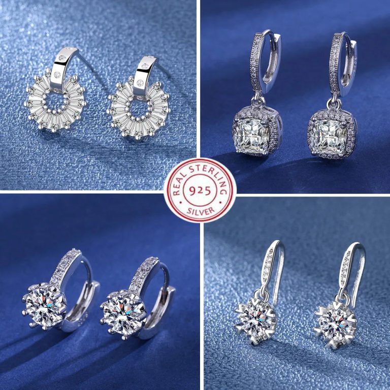L'allure intemporelle des boucles d'oreilles en argent : éclat et raffinement à chaque instant