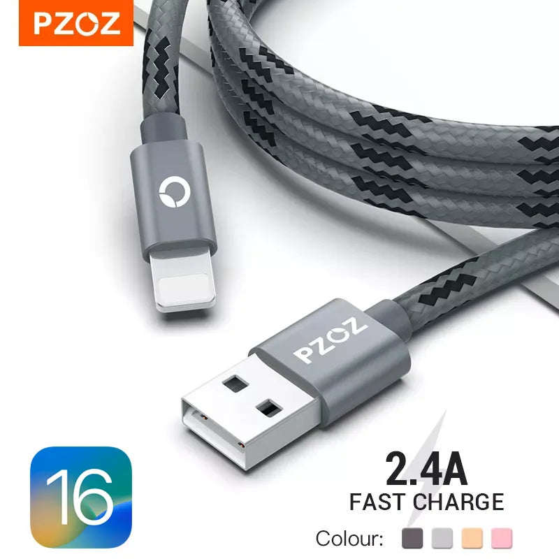 Optimisez Votre Quotidien : Le Câble USB Charge Rapide PZOZ pour Vos Appareils Apple