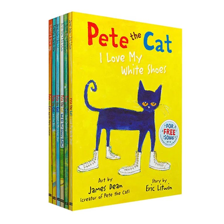 Livres d'images Pete The Cat : L’univers enchanté qui transforme la lecture en aventure ludique