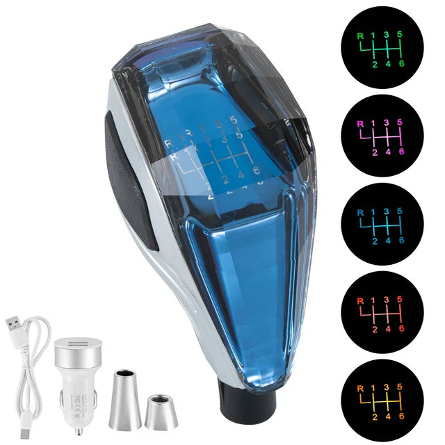 Élevez votre Niveau de Conduite: Un Levier en Cristal Premium pour Véhicules d’Exception