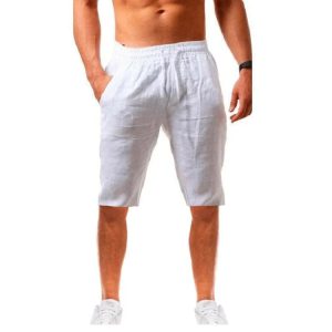 Shorts homme en lin et coton : l’alliance parfaite entre style décontracté et confort estival