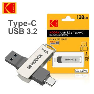 Exploration d’un stockage haute performance : la clé USB Kodak K273 Métallique 128Go USB 3.2 OTG