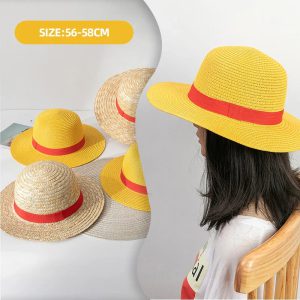 Alliez style et protection solaire avec le chapeau de paille Luffy