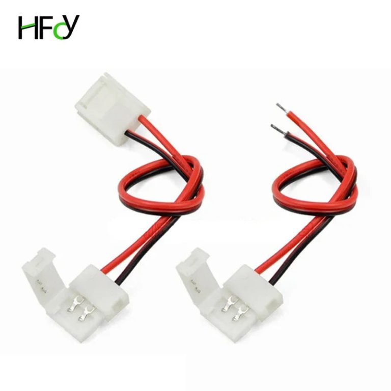 Optimisez Vos Installations LED avec Confiance – Découvrez l'Ensemble de Connecteurs LED 2 Broches