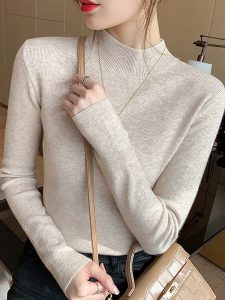 Hiver Élégant : Le Pull Col Roulé AOSSVIAO pour une Allure Confortable et Chic