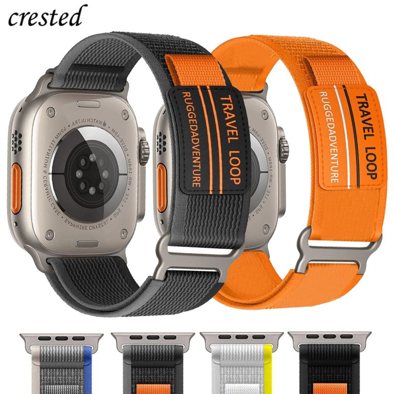 Découvrez le Bracelet Trail Loop pour Apple Watch Ultra : L'alliance parfaite entre élégance et robustesse